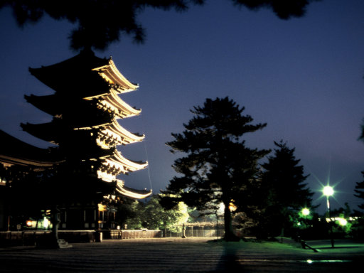 Five story pagoda